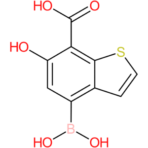7-carboxy-6-hydroxybenzothiophene-4-boronic acid