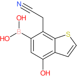 6-borono-4-hydroxybenzothiophene-7-acetonitrile