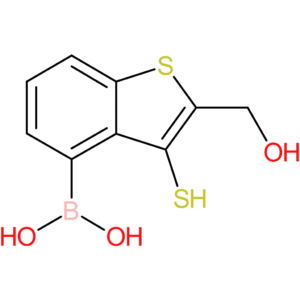 2-(hydroxymethyl)-3-mercaptobenzothiophene-4-boronic acid