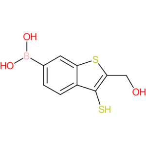 2-(hydroxymethyl)-3-mercaptobenzothiophene-6-boronic acid