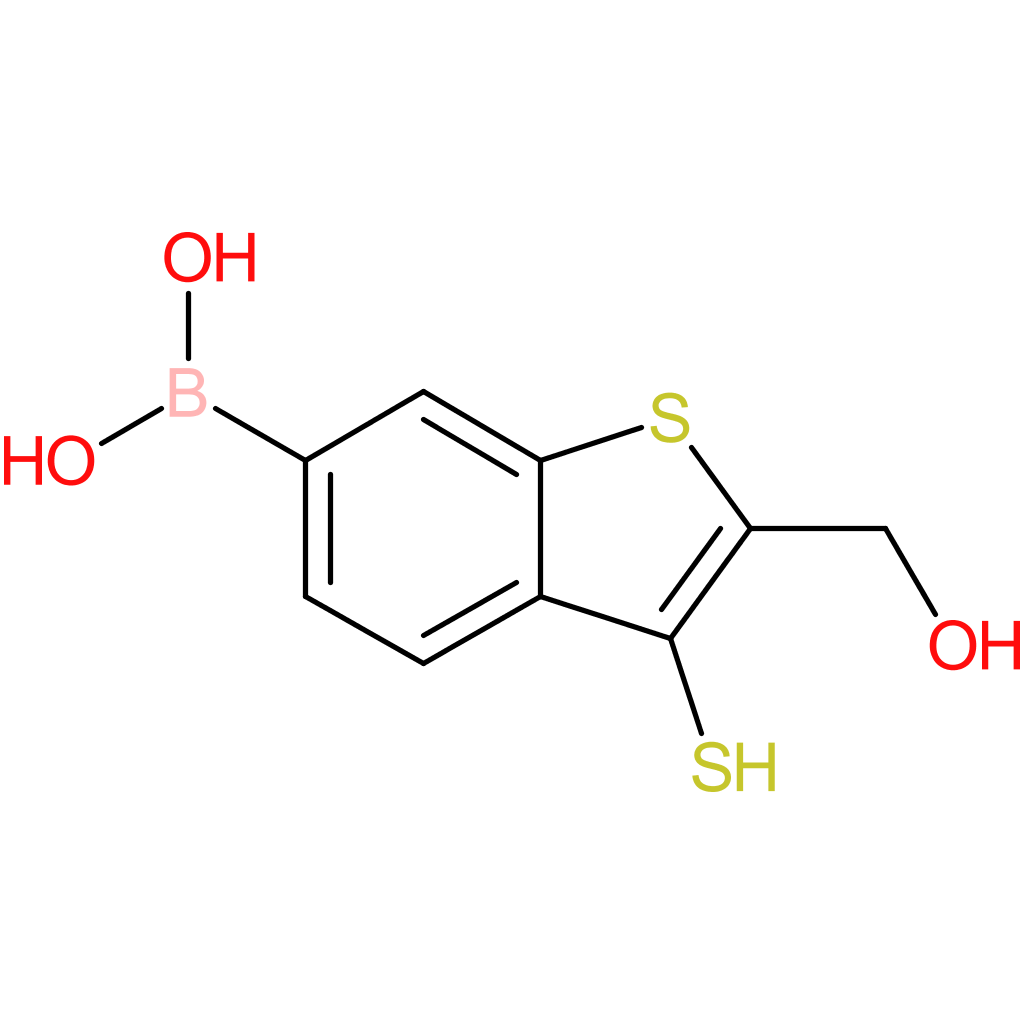 2-(hydroxymethyl)-3-mercaptobenzothiophene-6-boronic acid