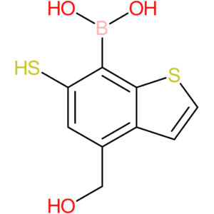 4-(hydroxymethyl)-6-mercaptobenzothiophene-7-boronic acid