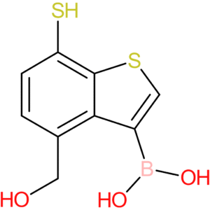 4-(hydroxymethyl)-7-mercaptobenzothiophene-3-boronic acid