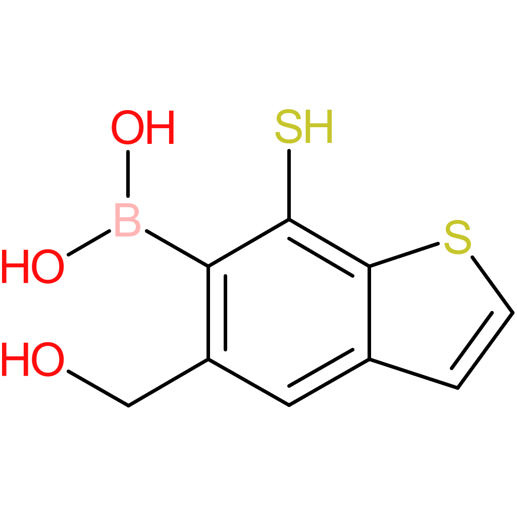 5-(hydroxymethyl)-7-mercaptobenzothiophene-6-boronic acid