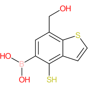 7-(hydroxymethyl)-4-mercaptobenzothiophene-5-boronic acid