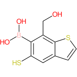7-(hydroxymethyl)-5-mercaptobenzothiophene-6-boronic acid