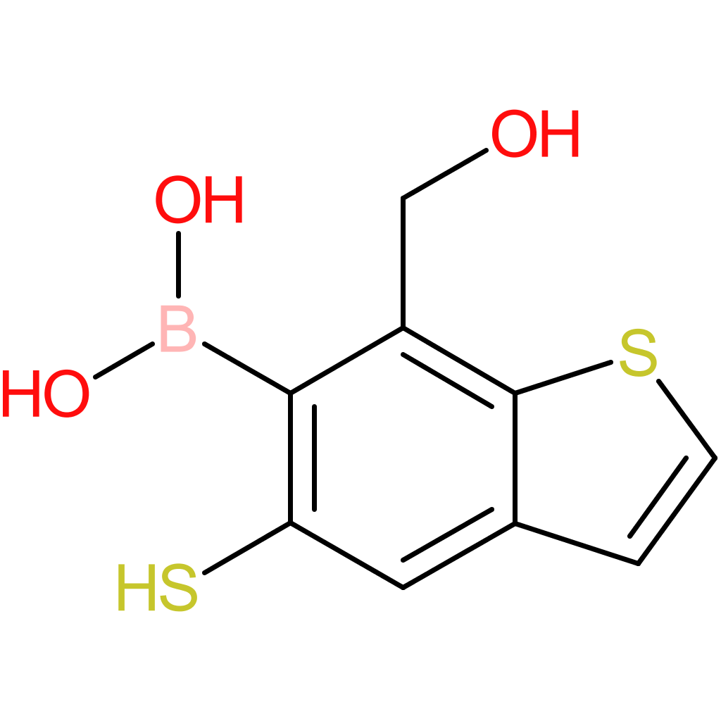 7-(hydroxymethyl)-5-mercaptobenzothiophene-6-boronic acid