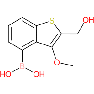 2-(hydroxymethyl)-3-methoxybenzothiophene-4-boronic acid