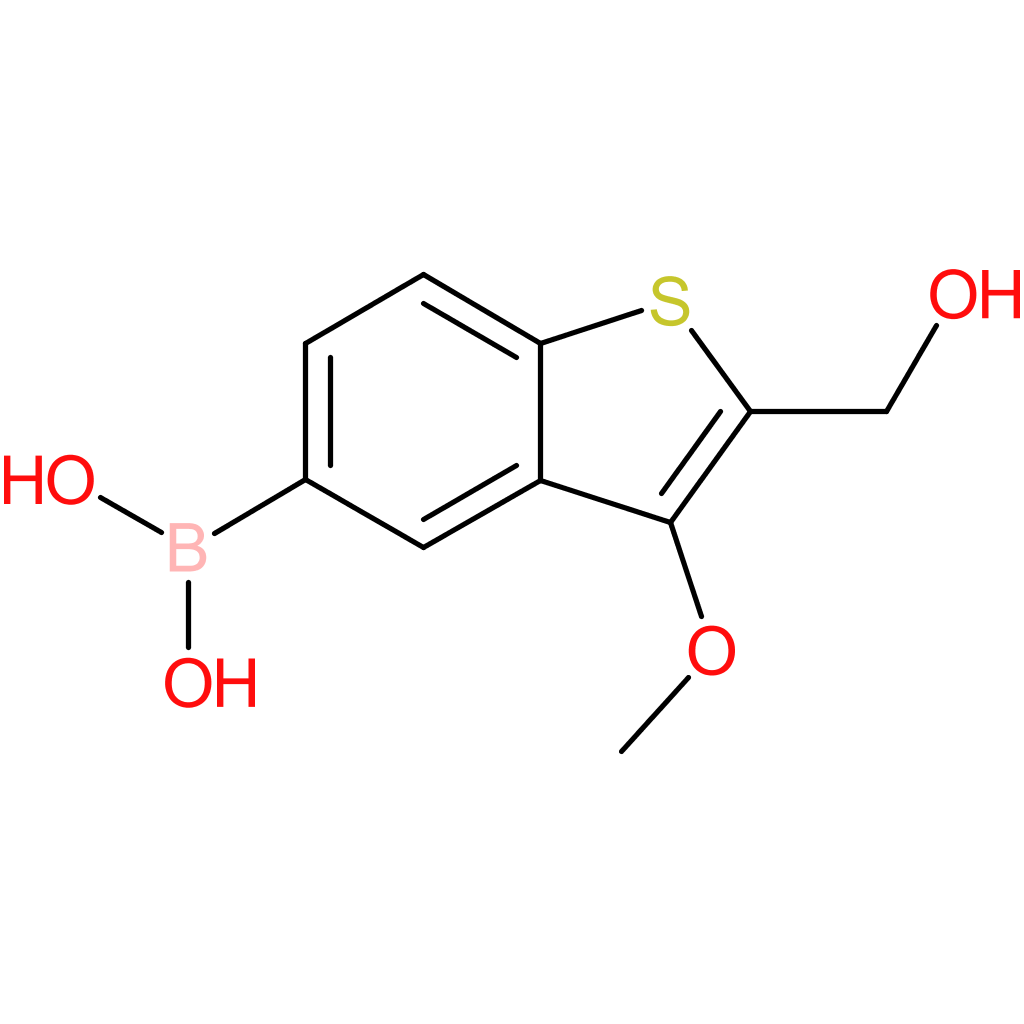 2-(hydroxymethyl)-3-methoxybenzothiophene-5-boronic acid