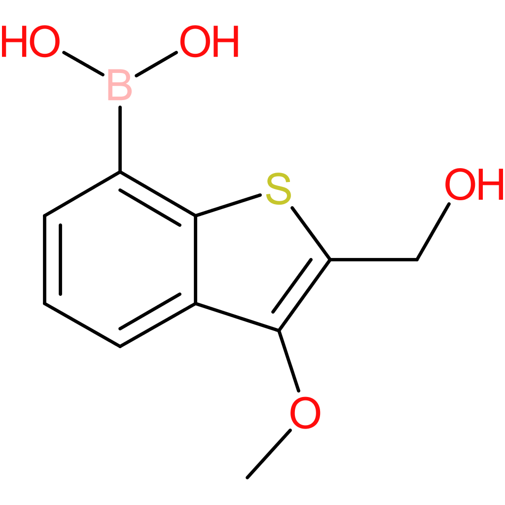 2-(hydroxymethyl)-3-methoxybenzothiophene-7-boronic acid