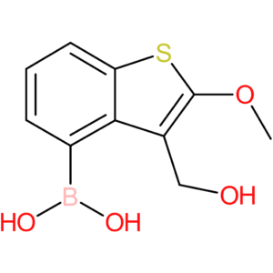 3-(hydroxymethyl)-2-methoxybenzothiophene-4-boronic acid