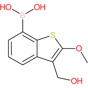 3-(hydroxymethyl)-2-methoxybenzothiophene-7-boronic acid