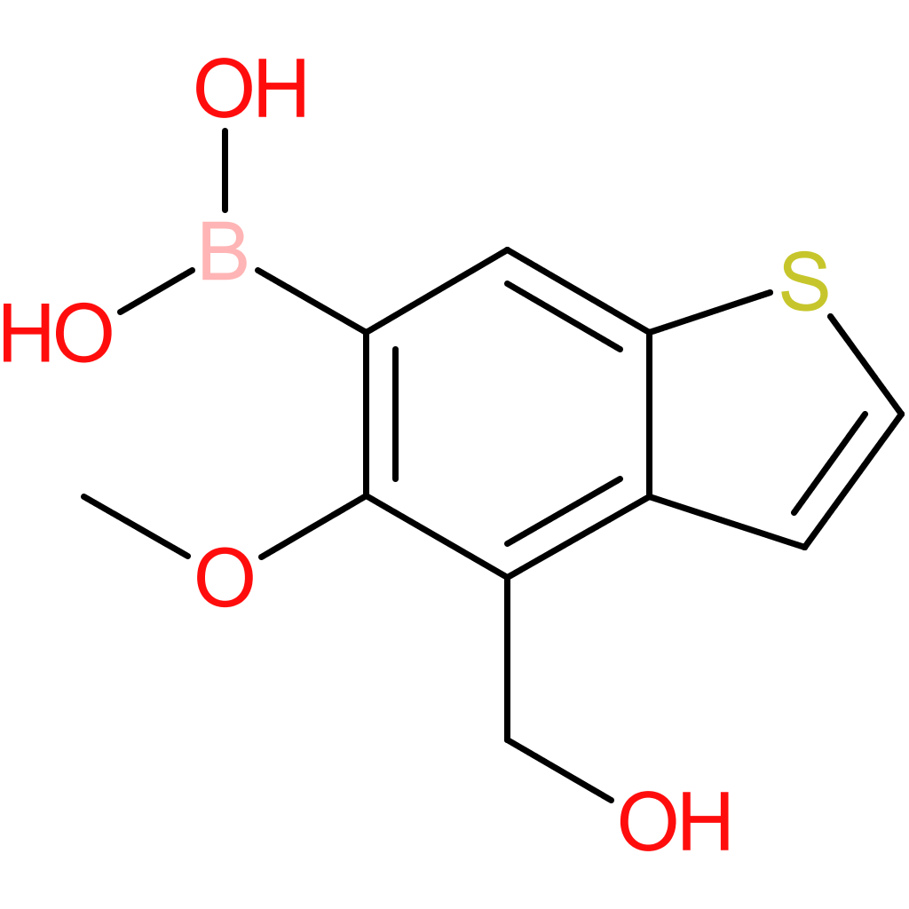 4-(hydroxymethyl)-5-methoxybenzothiophene-6-boronic acid