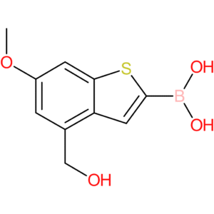 4-(hydroxymethyl)-6-methoxybenzothiophene-2-boronic acid