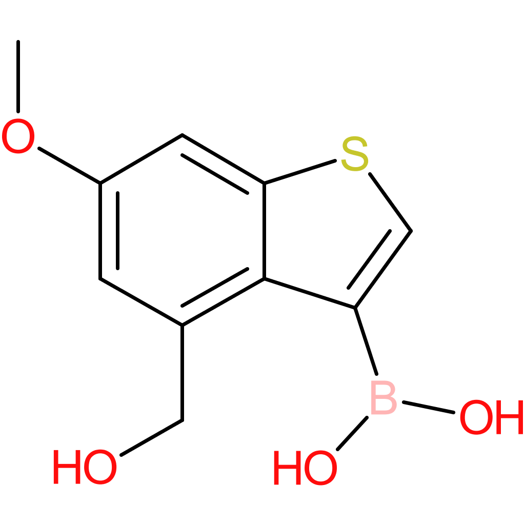 4-(hydroxymethyl)-6-methoxybenzothiophene-3-boronic acid