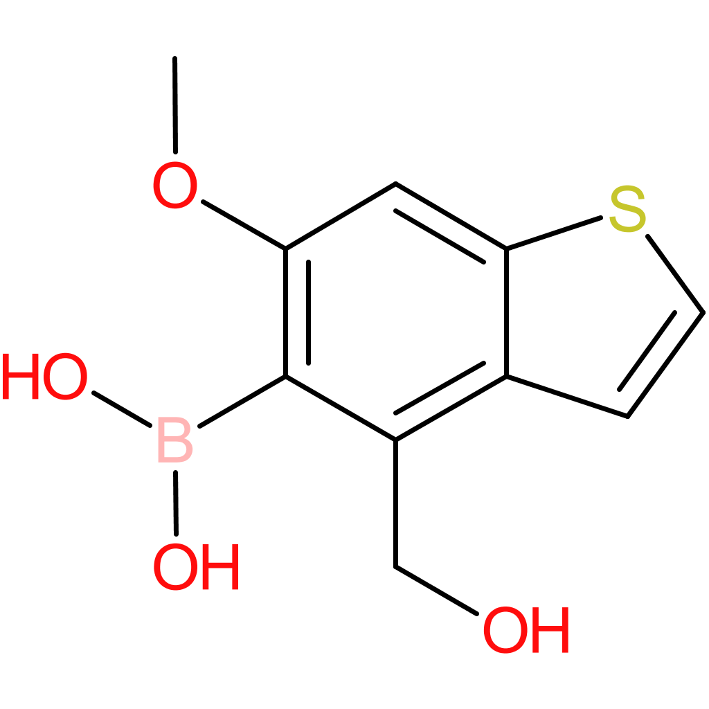 4-(hydroxymethyl)-6-methoxybenzothiophene-5-boronic acid