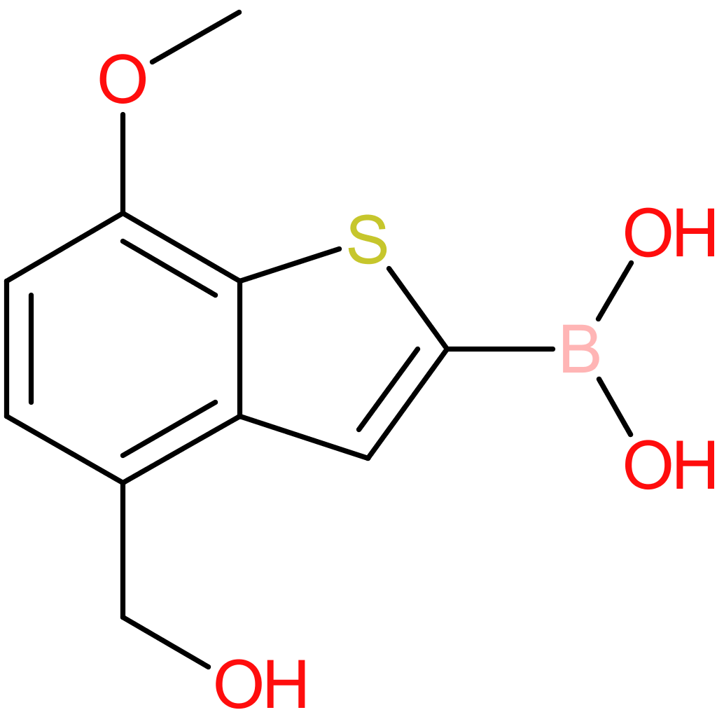 4-(hydroxymethyl)-7-methoxybenzothiophene-2-boronic acid