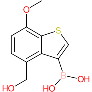 4-(hydroxymethyl)-7-methoxybenzothiophene-3-boronic acid