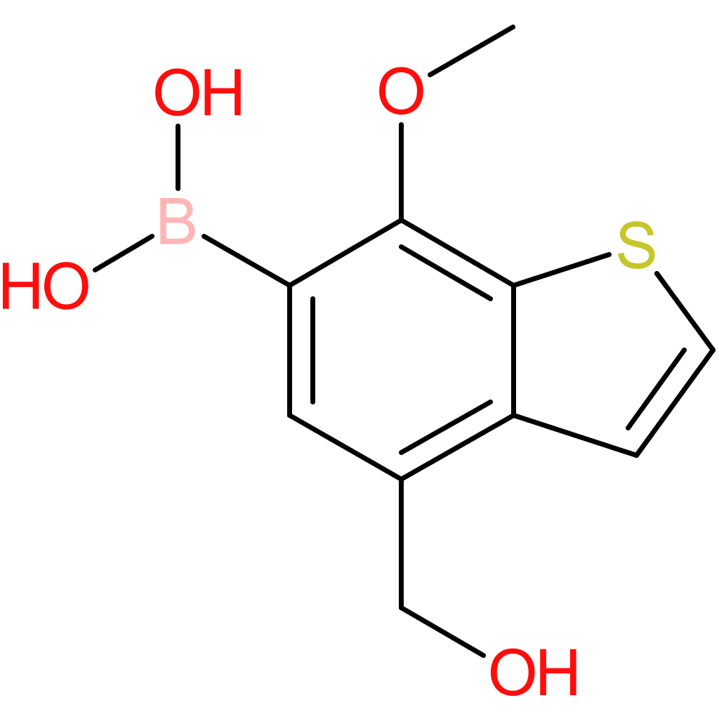 4-(hydroxymethyl)-7-methoxybenzothiophene-6-boronic acid