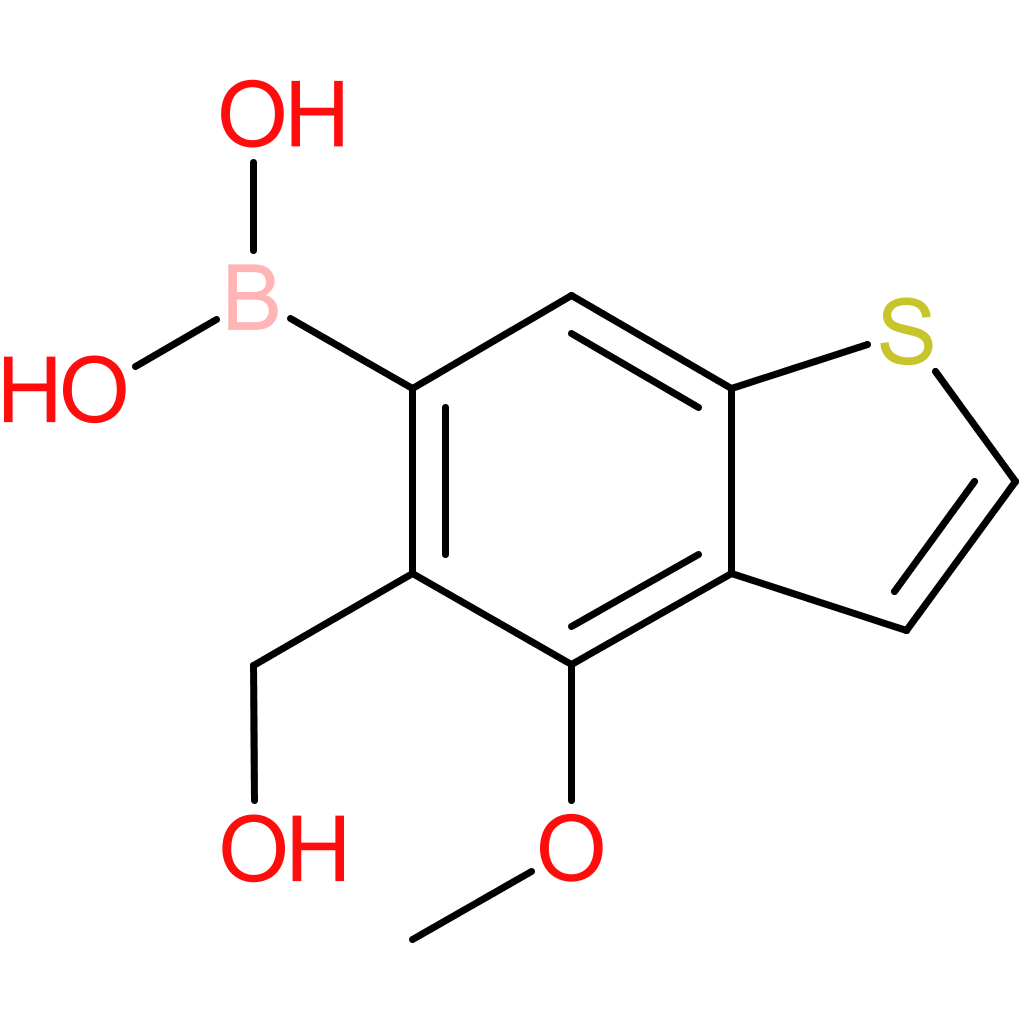 5-(hydroxymethyl)-4-methoxybenzothiophene-6-boronic acid