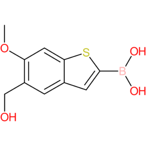 5-(hydroxymethyl)-6-methoxybenzothiophene-2-boronic acid