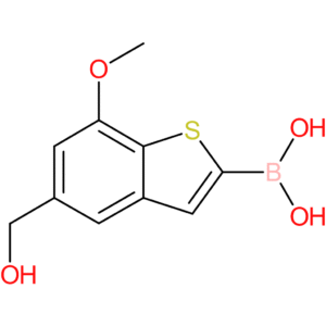 5-(hydroxymethyl)-7-methoxybenzothiophene-2-boronic acid