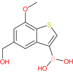 5-(hydroxymethyl)-7-methoxybenzothiophene-3-boronic acid