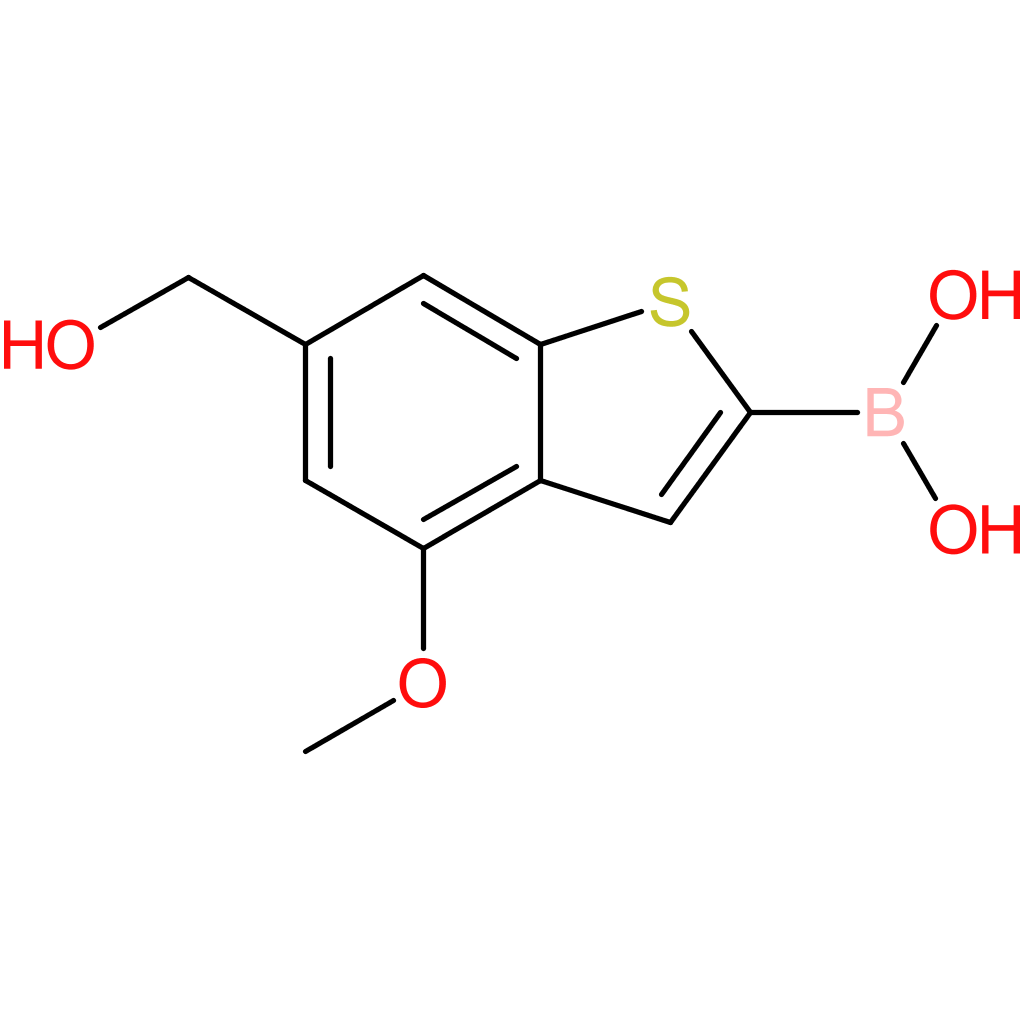 6-(hydroxymethyl)-4-methoxybenzothiophene-2-boronic acid