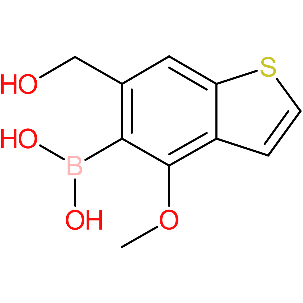 6-(hydroxymethyl)-4-methoxybenzothiophene-5-boronic acid