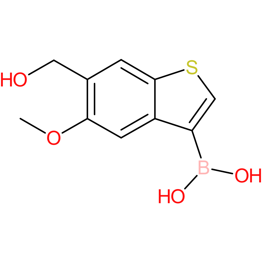 6-(hydroxymethyl)-5-methoxybenzothiophene-3-boronic acid
