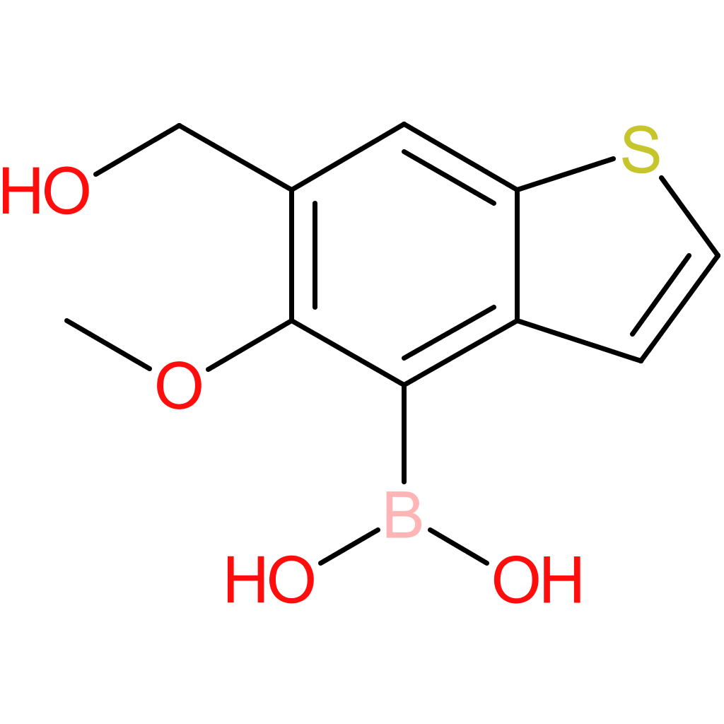 6-(hydroxymethyl)-5-methoxybenzothiophene-4-boronic acid