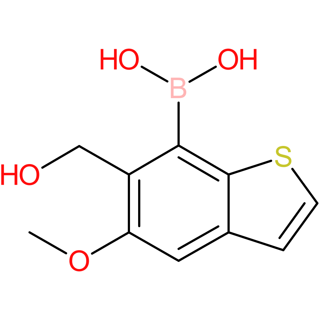 6-(hydroxymethyl)-5-methoxybenzothiophene-7-boronic acid
