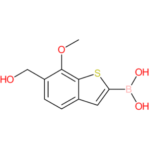 6-(hydroxymethyl)-7-methoxybenzothiophene-2-boronic acid