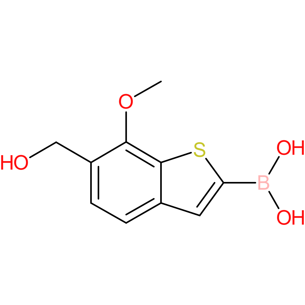 6-(hydroxymethyl)-7-methoxybenzothiophene-2-boronic acid