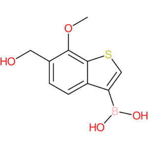 6-(hydroxymethyl)-7-methoxybenzothiophene-3-boronic acid