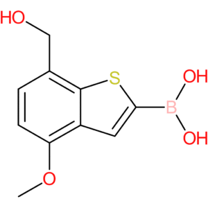 7-(hydroxymethyl)-4-methoxybenzothiophene-2-boronic acid