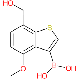 7-(hydroxymethyl)-4-methoxybenzothiophene-3-boronic acid