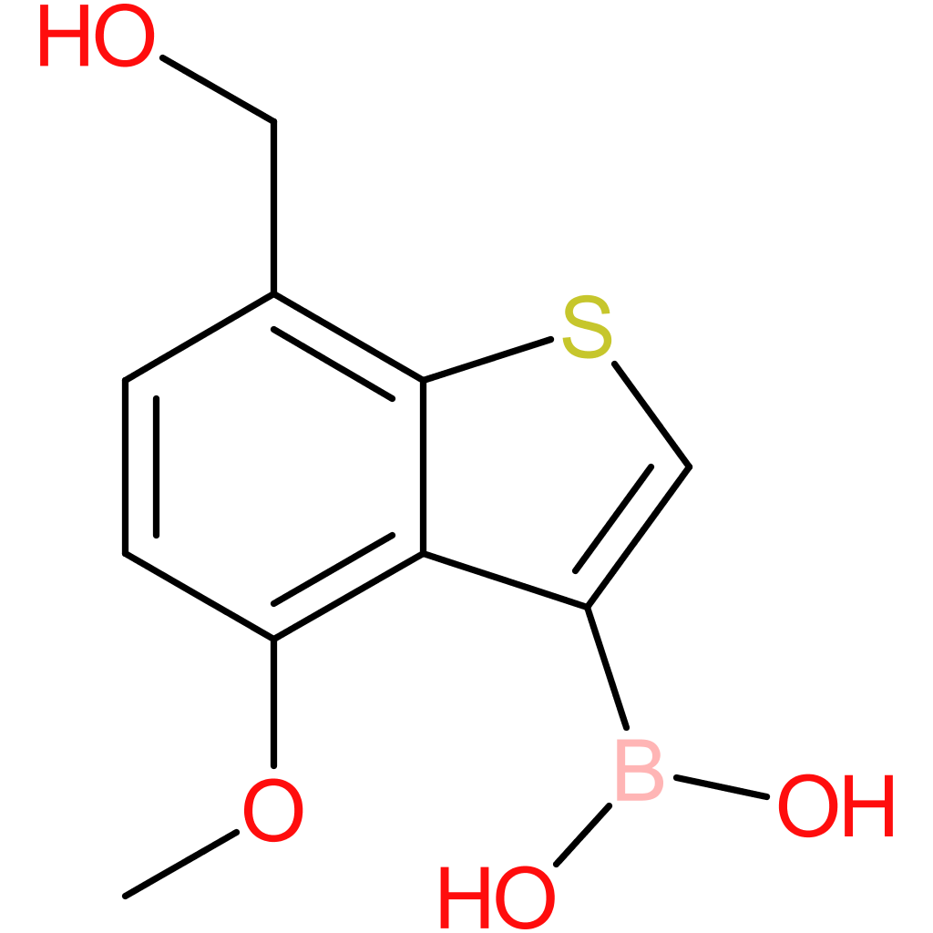 7-(hydroxymethyl)-4-methoxybenzothiophene-3-boronic acid