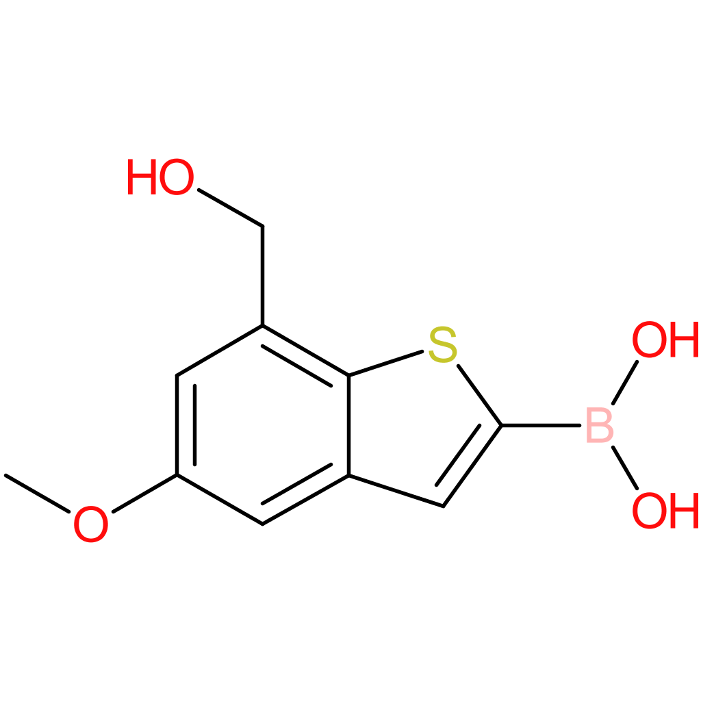 7-(hydroxymethyl)-5-methoxybenzothiophene-2-boronic acid