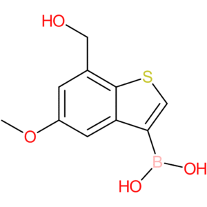 7-(hydroxymethyl)-5-methoxybenzothiophene-3-boronic acid
