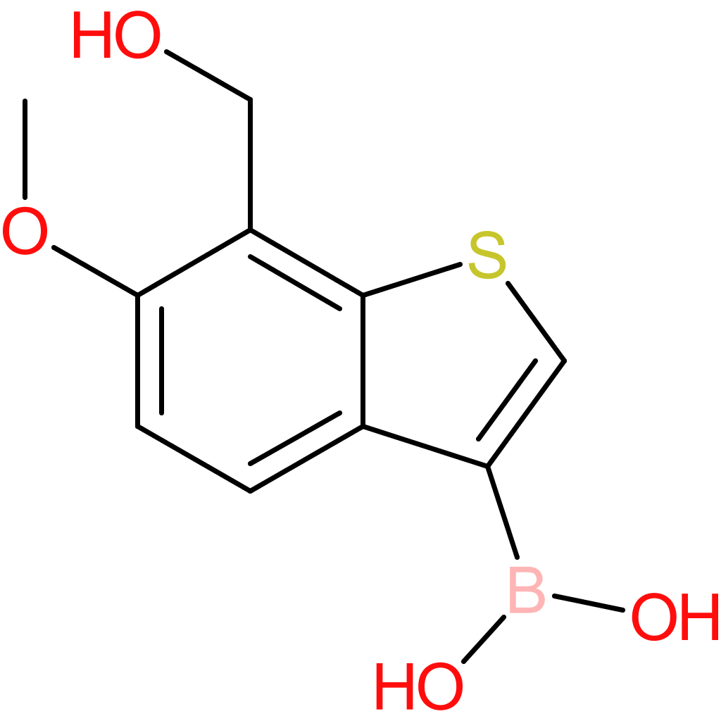 7-(hydroxymethyl)-6-methoxybenzothiophene-3-boronic acid