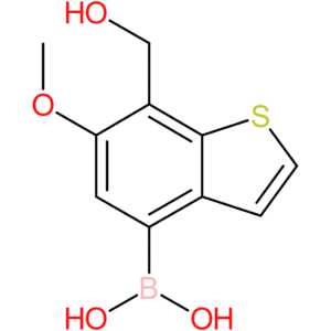7-(hydroxymethyl)-6-methoxybenzothiophene-4-boronic acid