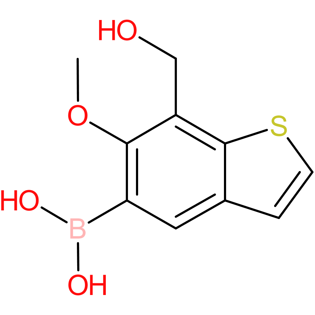 7-(hydroxymethyl)-6-methoxybenzothiophene-5-boronic acid