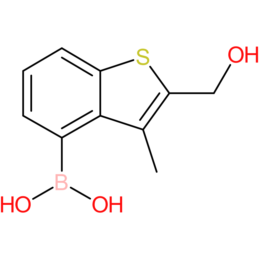 2-(hydroxymethyl)-3-methylbenzothiophene-4-boronic acid