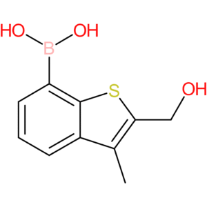 2-(hydroxymethyl)-3-methylbenzothiophene-7-boronic acid