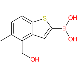 4-(hydroxymethyl)-5-methylbenzothiophene-2-boronic acid