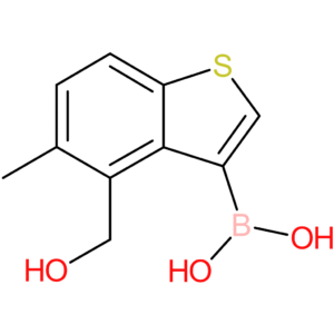 4-(hydroxymethyl)-5-methylbenzothiophene-3-boronic acid