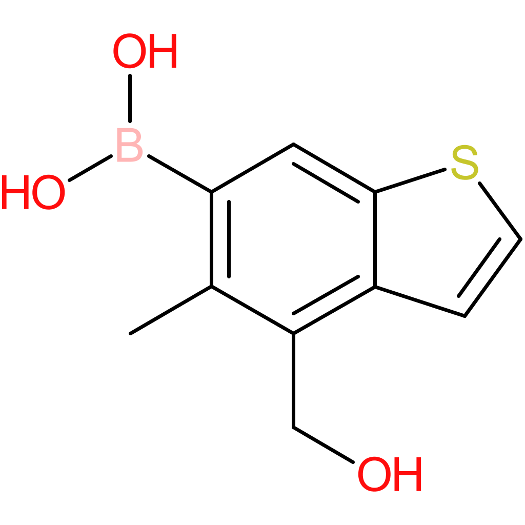 4-(hydroxymethyl)-5-methylbenzothiophene-6-boronic acid