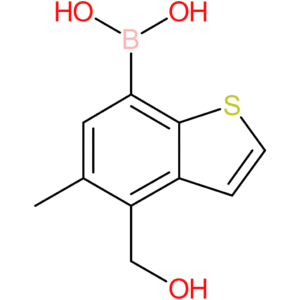 4-(hydroxymethyl)-5-methylbenzothiophene-7-boronic acid