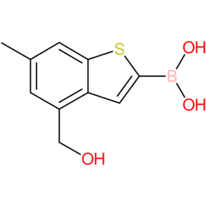 4-(hydroxymethyl)-6-methylbenzothiophene-2-boronic acid